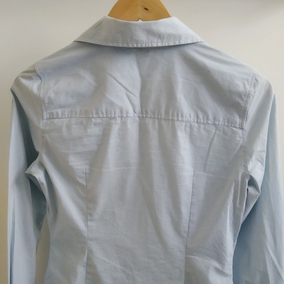 Mavi Classic Blue mini stripe button up shirt - Picture 2 of 5